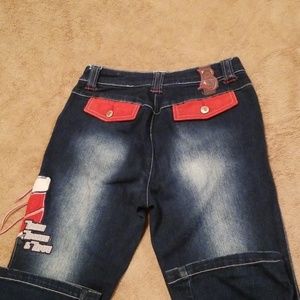 RAW BLUE women's flared jeans. Flare jeans